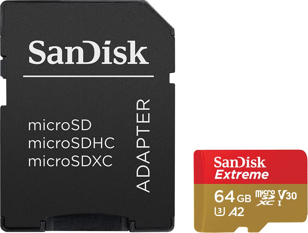 Amazon.com: SanDisk Micro SD Memory Card for 64GB UHS-I Action