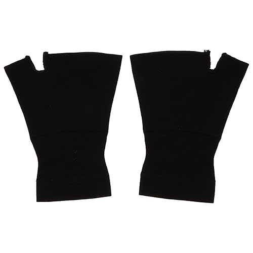 1 par de guantes de compresión de cobre, guantes de soporte de mano, manopla, soporte de muñeca y pulgar para mujeres y hombres, túnel carpiano,