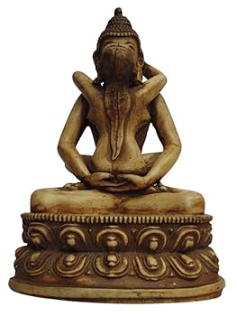 Amazon｜アジアン雑貨 ネパール仏像 アンティーク仕上げのブッタ