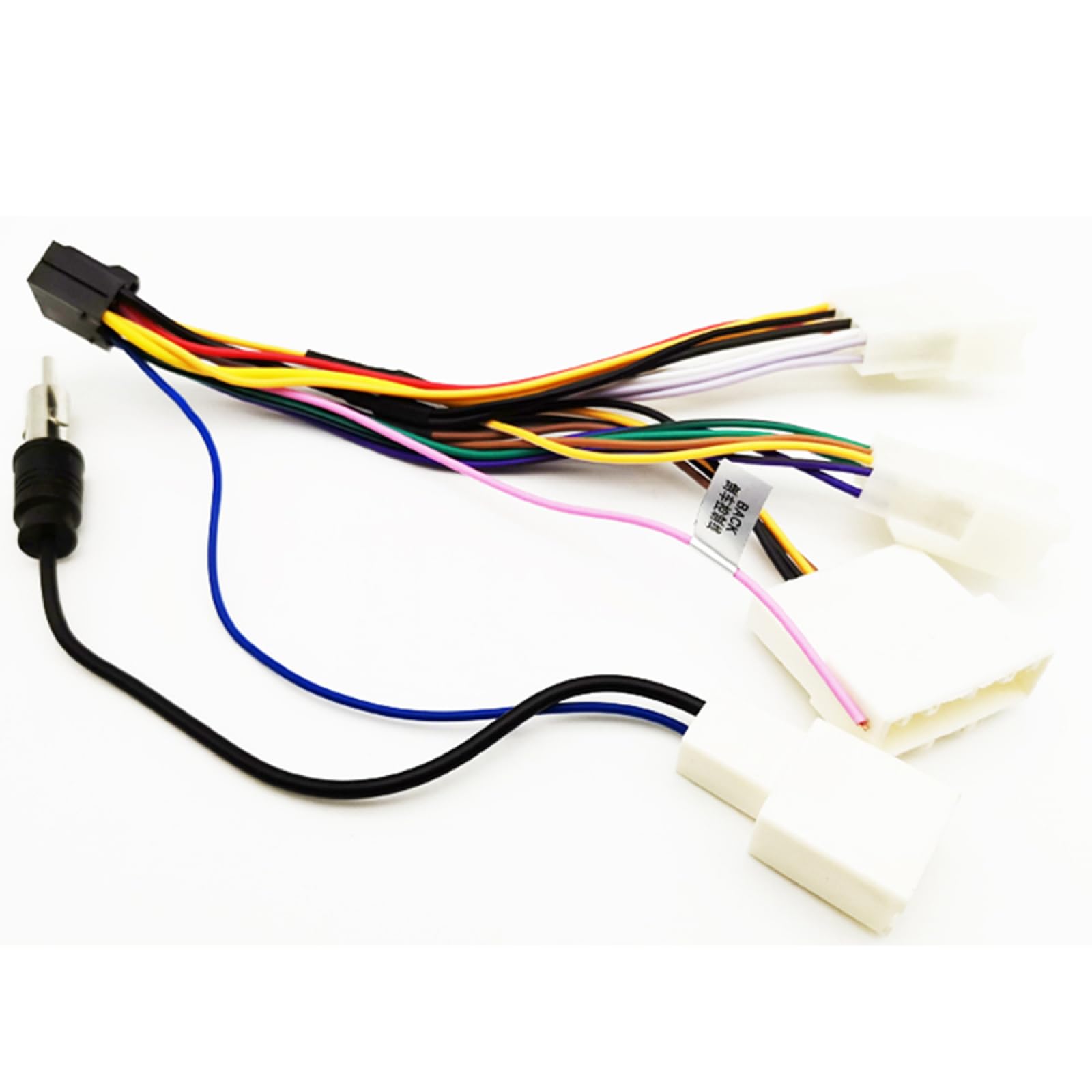 Faisceau Câblage AutoRadio Toyota - Connecteur ISO Alimentation - Compatible Multi Modèles - Installation Facile - 11