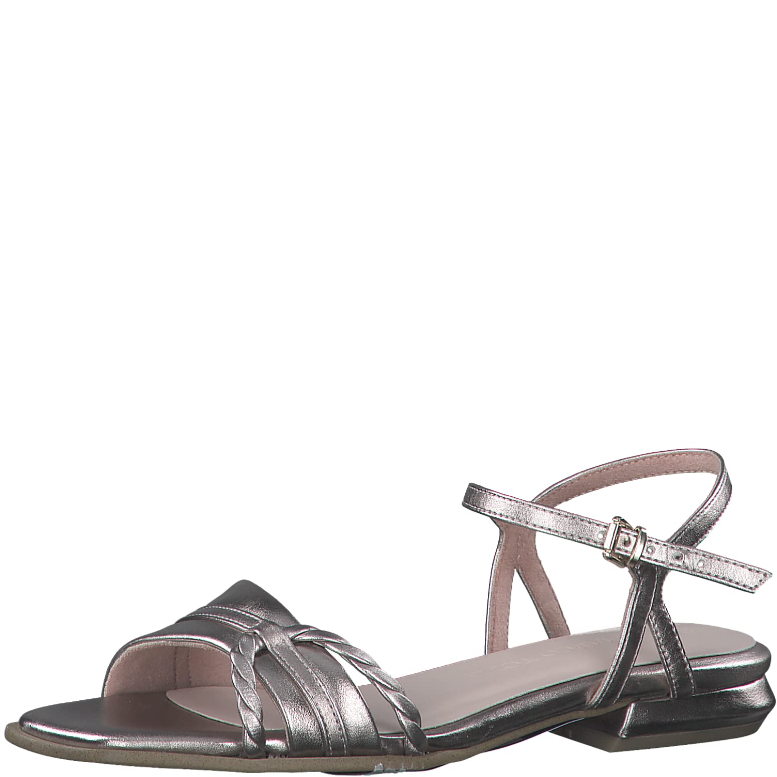 MARCO TOZZI Women's 2-2-28135-20 Sandals, Metallic rose, 5 UK