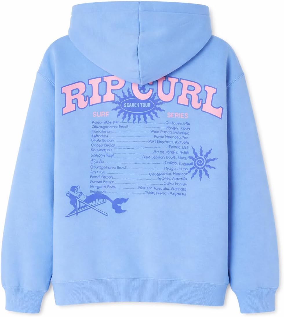 Rip Curl Girls' Sunshine Squad Pullover Hooded Sweatshirt
