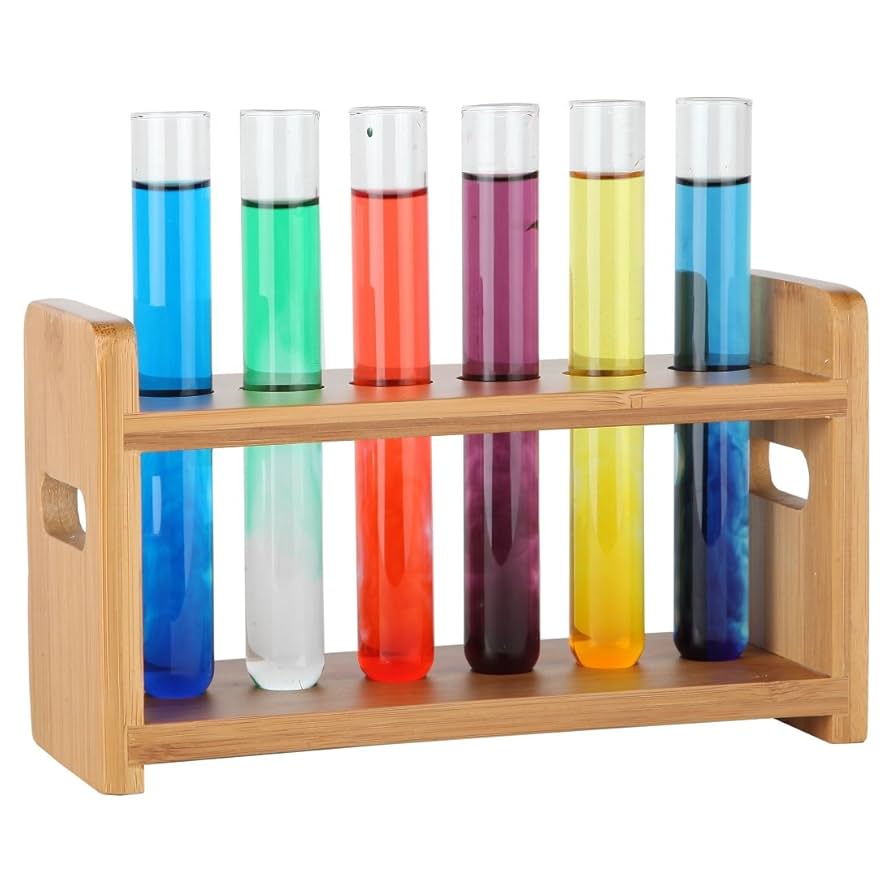 Peacoblue Home Wooden Test Tube Vial Shot Glasses Jamaica