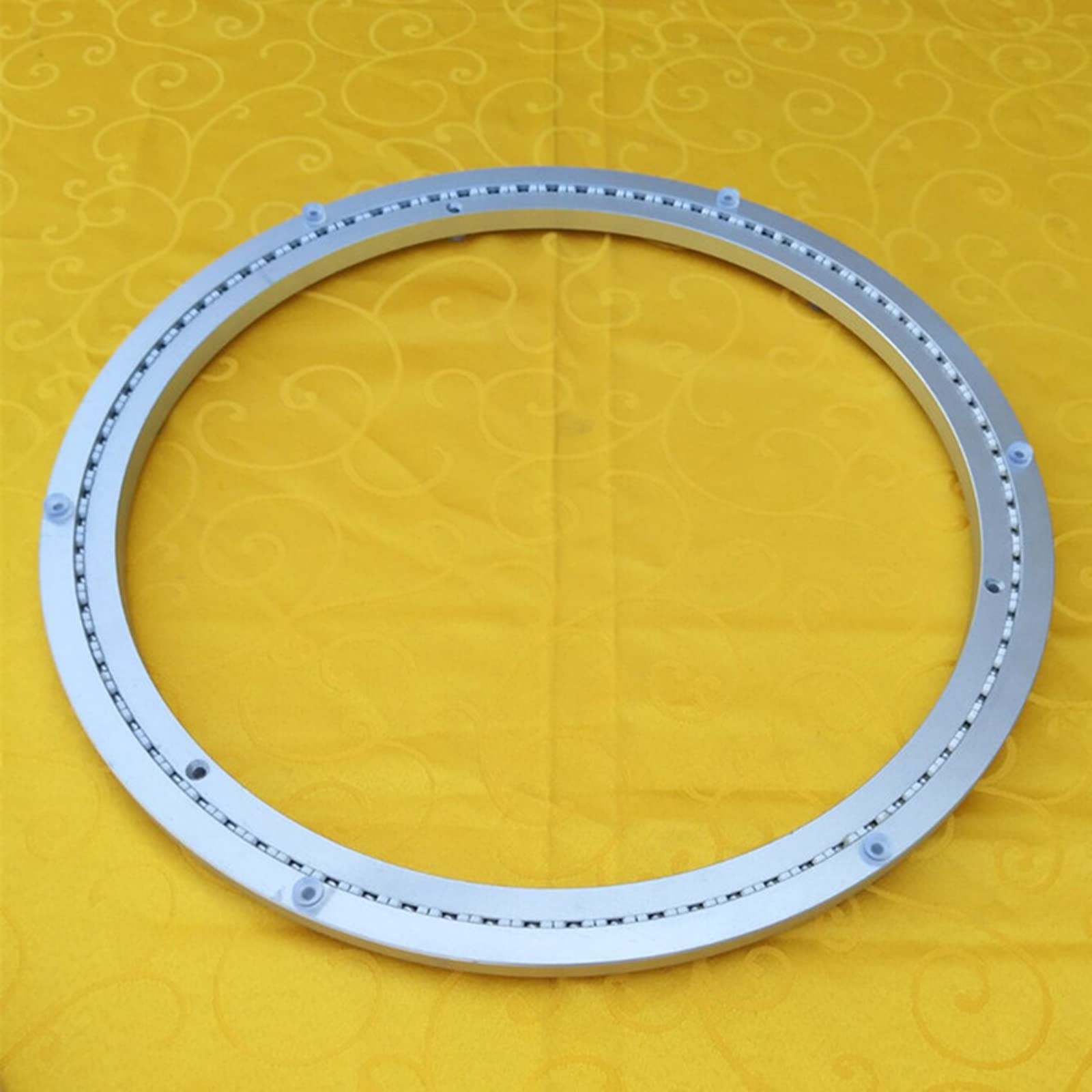 Drehtellerlager aus Aluminiumlegierung für Lazy Susan, robustes Drehlager für Küchentisch, geeignet für Glas-, Granit- oder Holzoberflächen