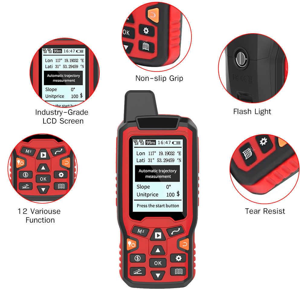 Ręczne urządzenie GPS do pomiarów gruntowych ZL-180 Ręczna nawigacja GPS Miernik powierzchni gruntu z wyświetlaczem 2,4 cala do pomiarów gruntowych i nawigacji w lasach
