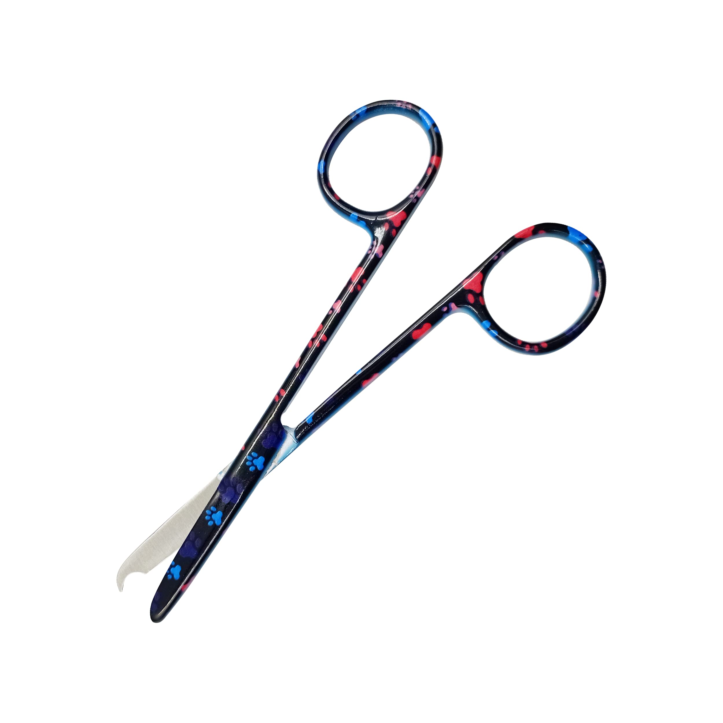 Cynamed Suture Stitch Scissors 4.5" with Crescent Delicate Hook- Perfect for Suture Removal, First Aid, EMS Training and More Premium Quality Instrument- Stainless Steel (Zebra, Pink) — Amazon image 12
