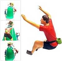 Vista 6 de MYCENSE Figura de modelo de resina 187, modelo trenes de personas, figuras coleccionables en miniatura para casa de muñecas, paisaje, diorama