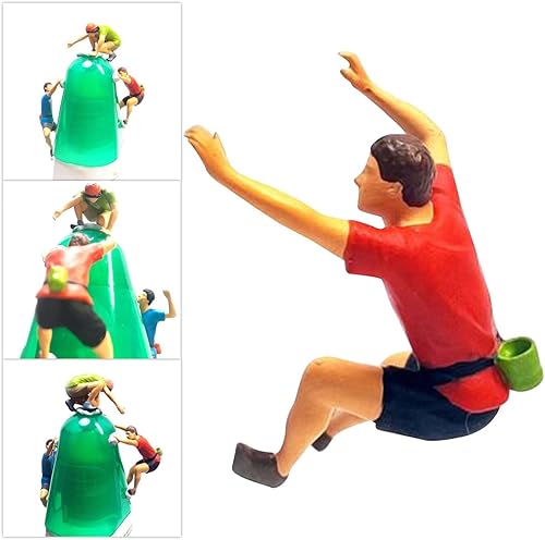 Miniatura 6 de MYCENSE Figura de modelo de resina 187, modelo trenes de personas, figuras coleccionables en miniatura para casa de muñecas, paisaje, diorama,