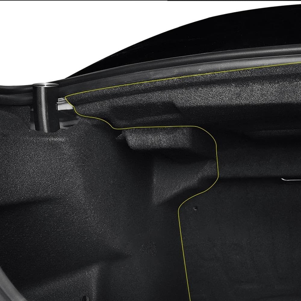 Algodón con Aislamiento Acústico Alfombrilla para Maletero Trasero Coche Aislamiento Acústico Y Térmico Algodón Amortiguadora Ruido para Mercedes para Benz Clase C W205 2015-2020