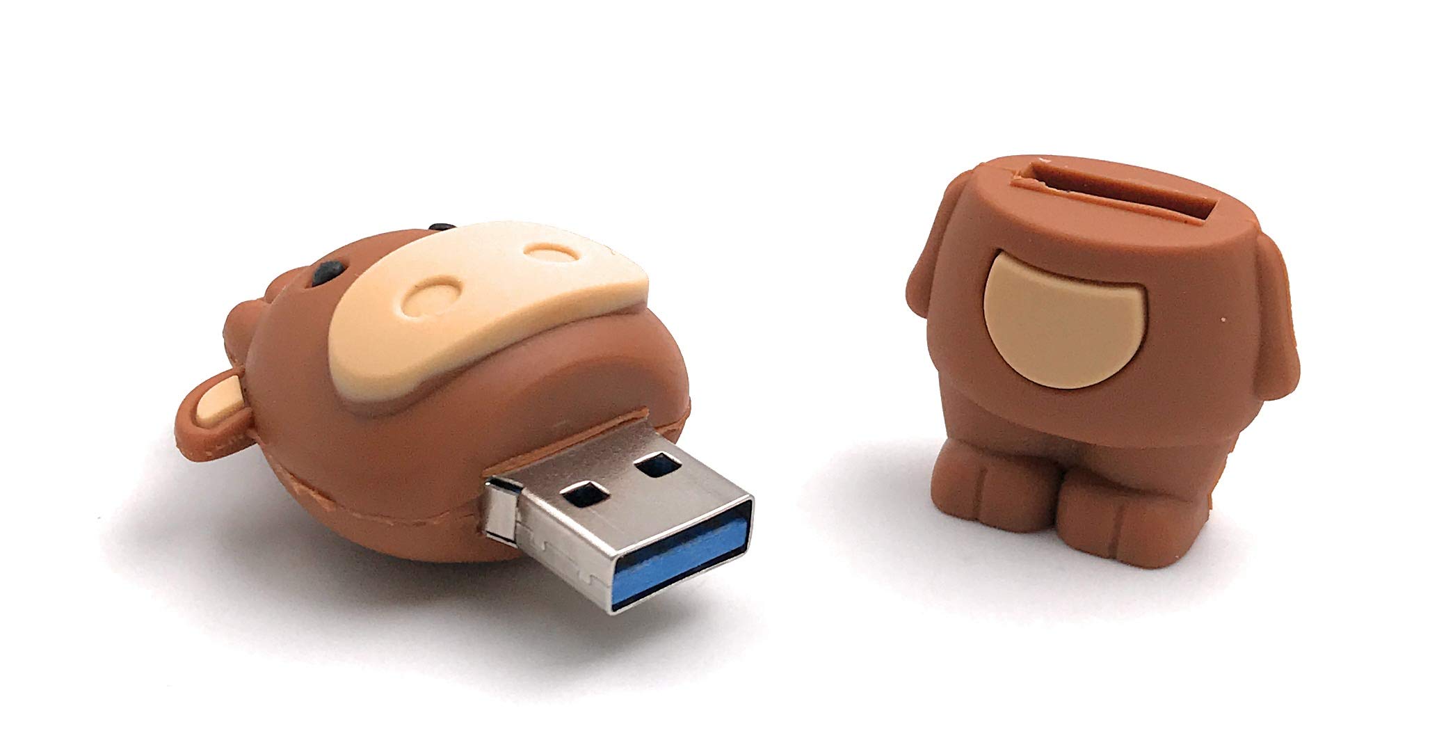 Onwomania Krowa byk wołowy brązowy pendrive USB 128 GB USB 3.0