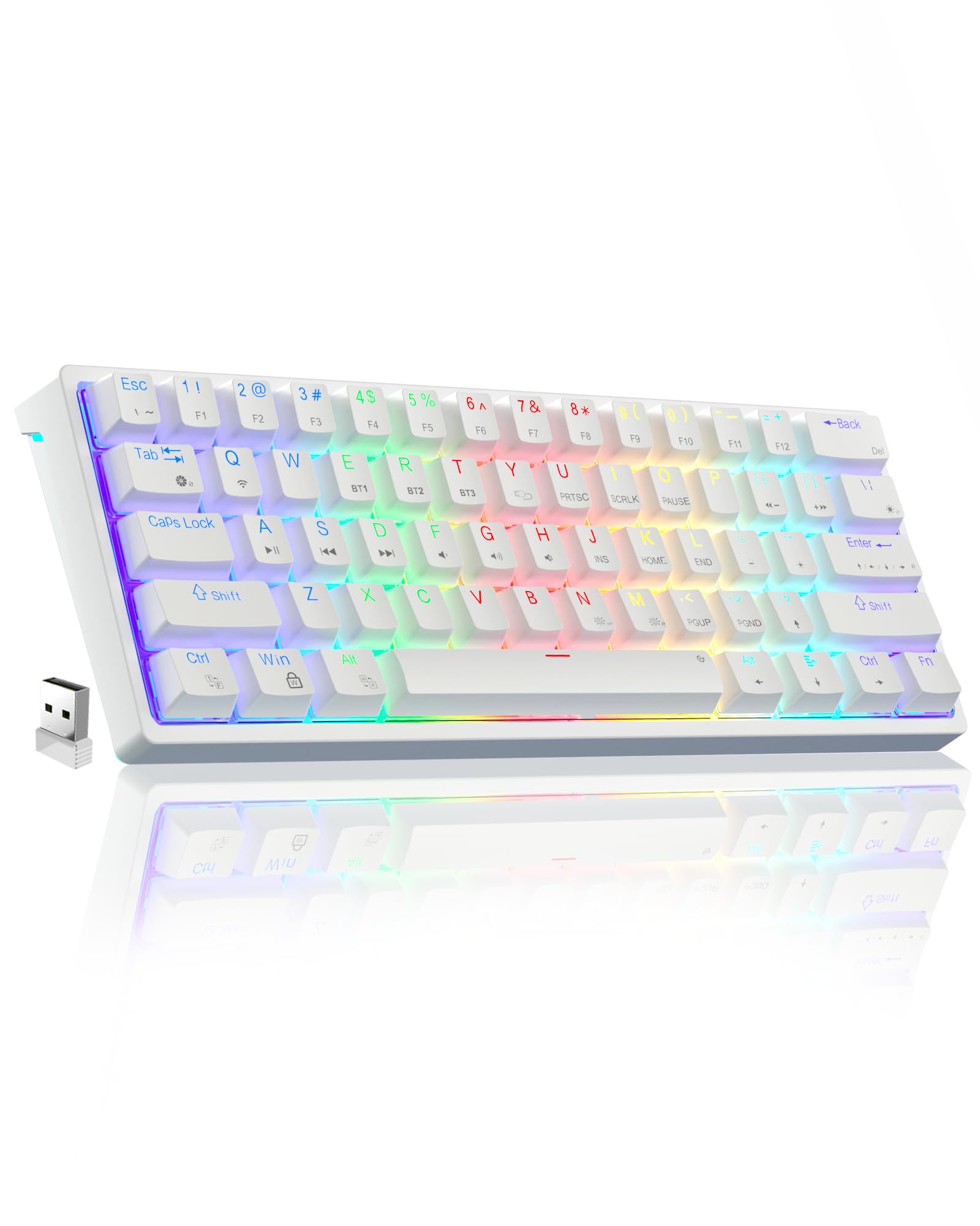 Amazon.com: SOLAKAKA SK961 60 Percent Wireless Mechanical