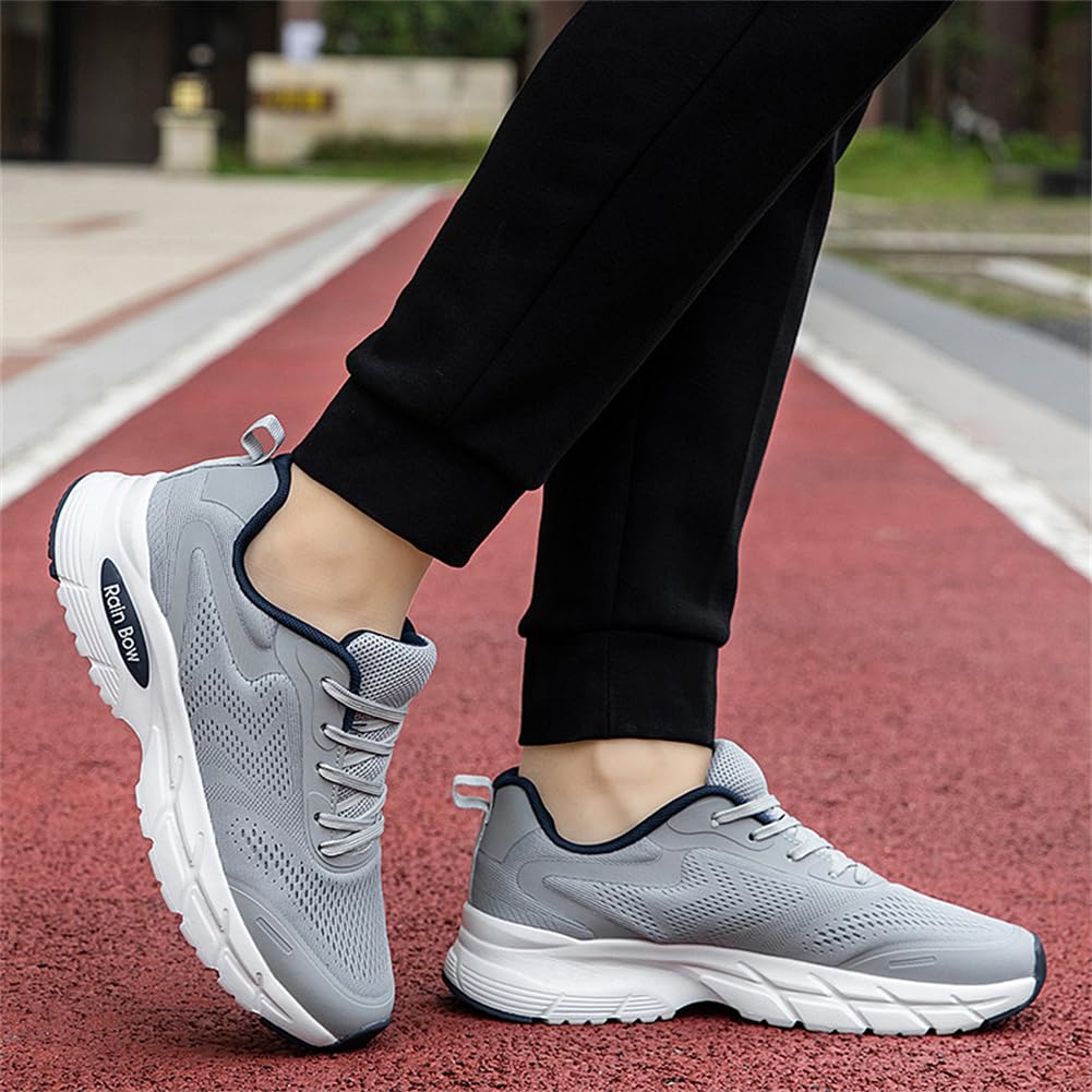Herren Walkingschuhe Turnschuhe Fitnessstudio Sportschuhe Sneaker Running Tennis Schuhe Freizeit Straßenlaufschuhe Fashion Leichtgewichts Atmungsaktiv Schlüpfen Schuhe Gr.40-50