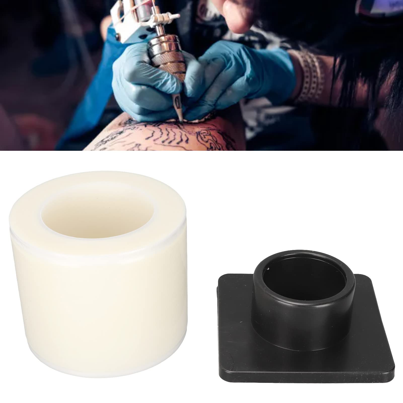 Film per Barriera Usa e Getta Conveniente Protezione per la Macchina Tatuaggi, Foglie di Film 1200 Pever Cliniche Saloni di Bellezza (WHITE)