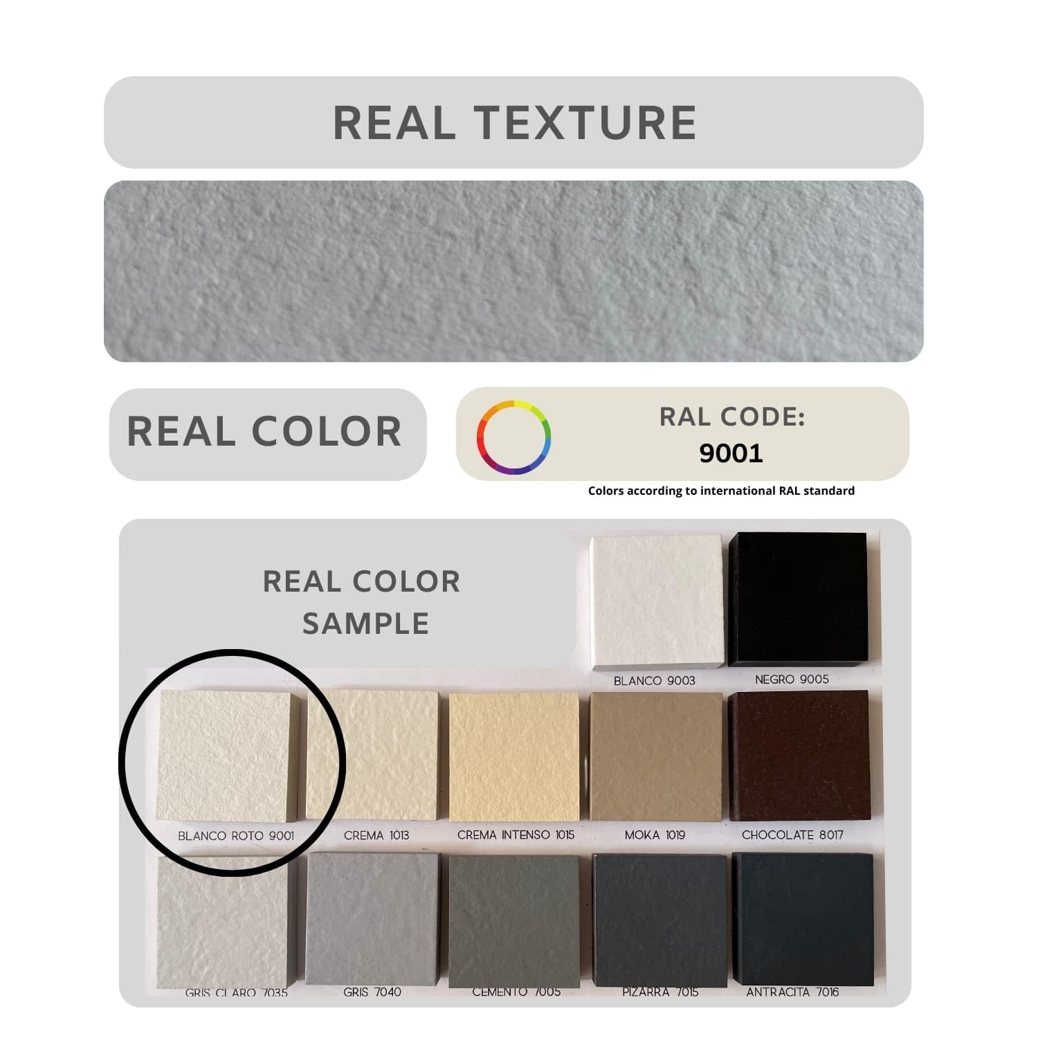 Soulhome Plato de Ducha Semicircular 70x70 Blanco Roto - Rejilla Color | Antideslizante C3, Extraplano, Resina y carga mineral, Textura Liso Piedra, Antibacteriano, Gel-coat, Incluye válvula desagüe