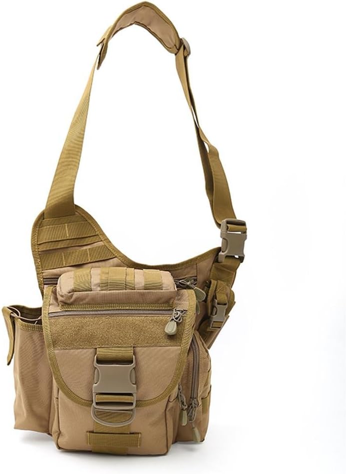 Outdoor waterproof canvas, multi-functional tactical Messenger bag single shoulder camera bags, purses, camouflage, Digital Camo , B