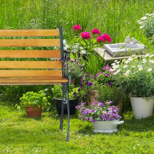 Relaxdays-Jardin-Banc-exterieur-Balcon-2-Places-Fonte-de-Fer-Lattes-en-Bois-735-x-126-x-525-cm-Nature-Marron