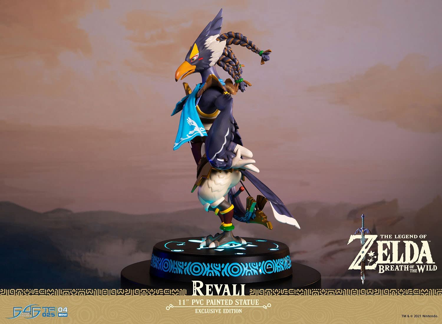 First 4 Figures F4F The Legend of Zelda: Breath of The Wild – Revali Collector's PVC Statue (27cm) (BOTWRC), Multicoleur