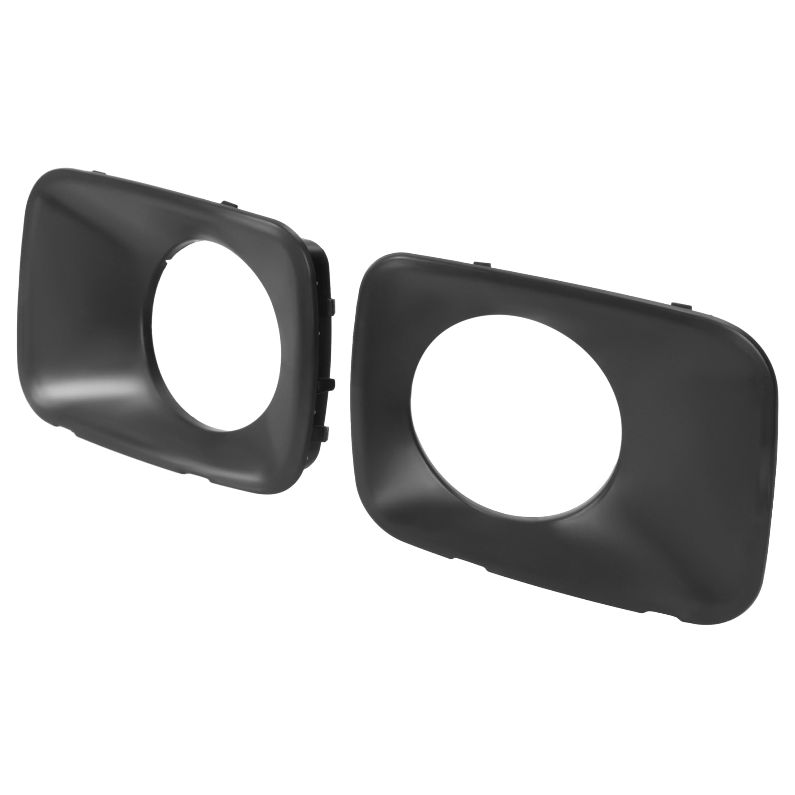 HECASA Pair Fog Light Bezel Compatible with 2009-2011 Honda Pilot Replacement for HO1038101 HO1039101 Front Fog Light Lamp Cover Trim LH & RH