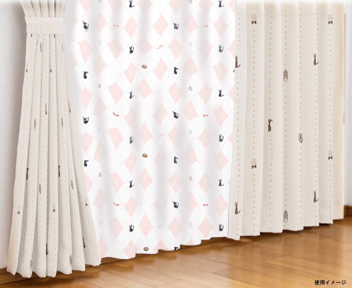 希少魔女の宅急便ジジレースカーテンボイルカーテン廃盤品ラスト1点