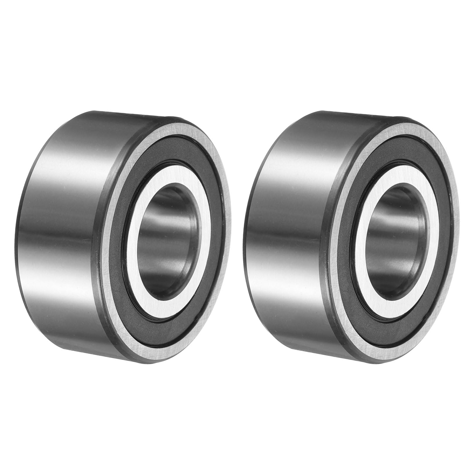 QUARKZMAN 2Pcs 3306-2RS/5306-2RS Cuscinetto A Sfere A Contatto Angolare Doppia riga Stagno, 30 x 72 x 30.2mm Cuscinetti Per Motori Elettrici, Pompe, Compressori, Macchinari Agricoli