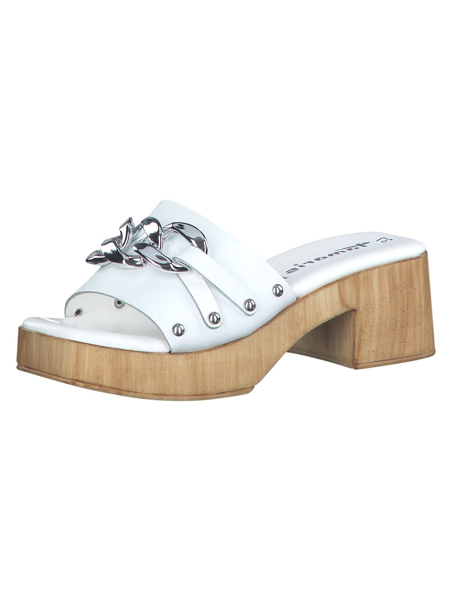 Tamaris Women's Slippers, Women's Slip-on, touchit Footbed, White, 5 UK