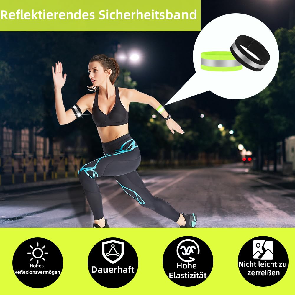 2 Hosenklammer Fahrrad Fahrrad Hosenschutz Mit Reflektierenden