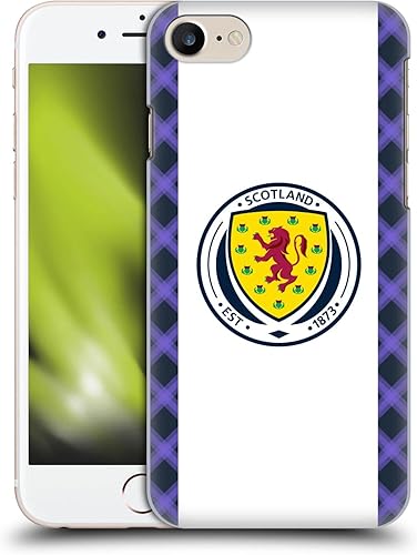Head Case Designs Officially Licensed Scotland National Football Team Away 2022/23 Kits Hard Back Case Compatible with Apple iPhone 7/8 / SE 2020 &