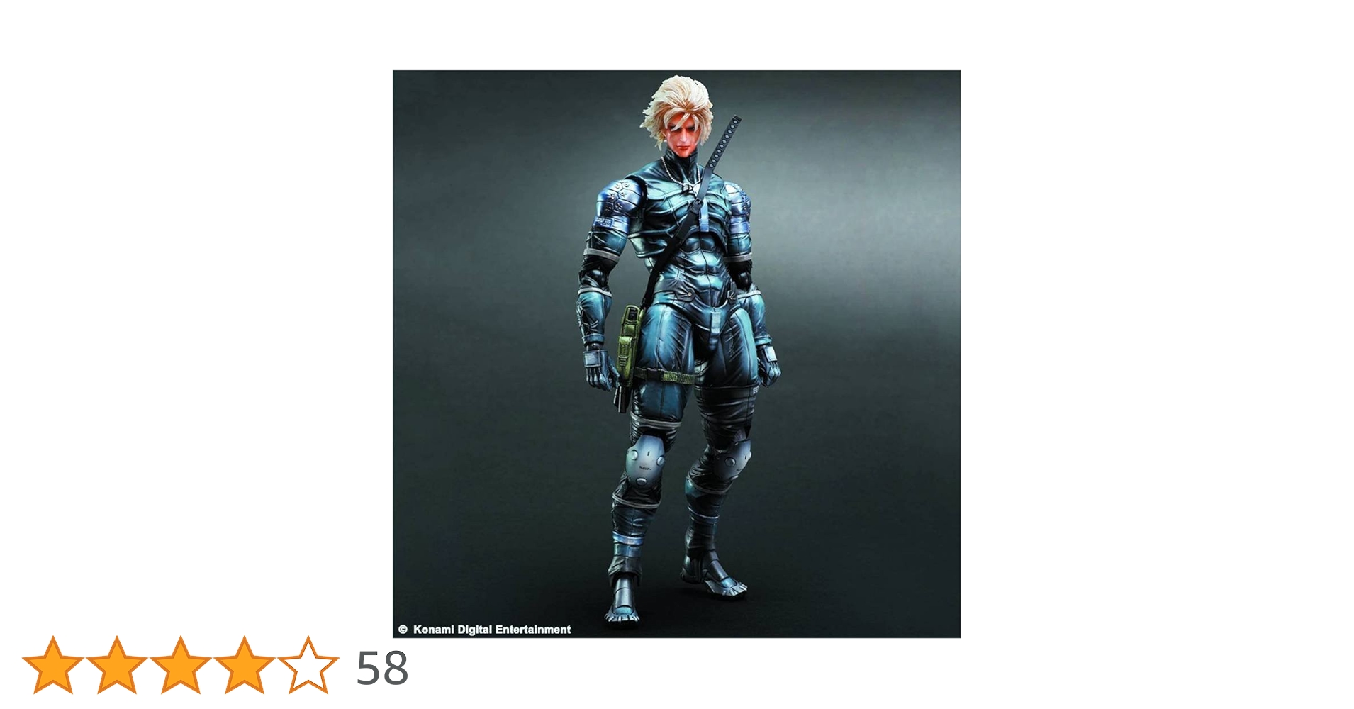 L GEAR SOLID プレイアーツ改　2体セット 中古即納】[FIG]PLAY ARTS改(プレイアーツ改) 雷電 METAL GEAR