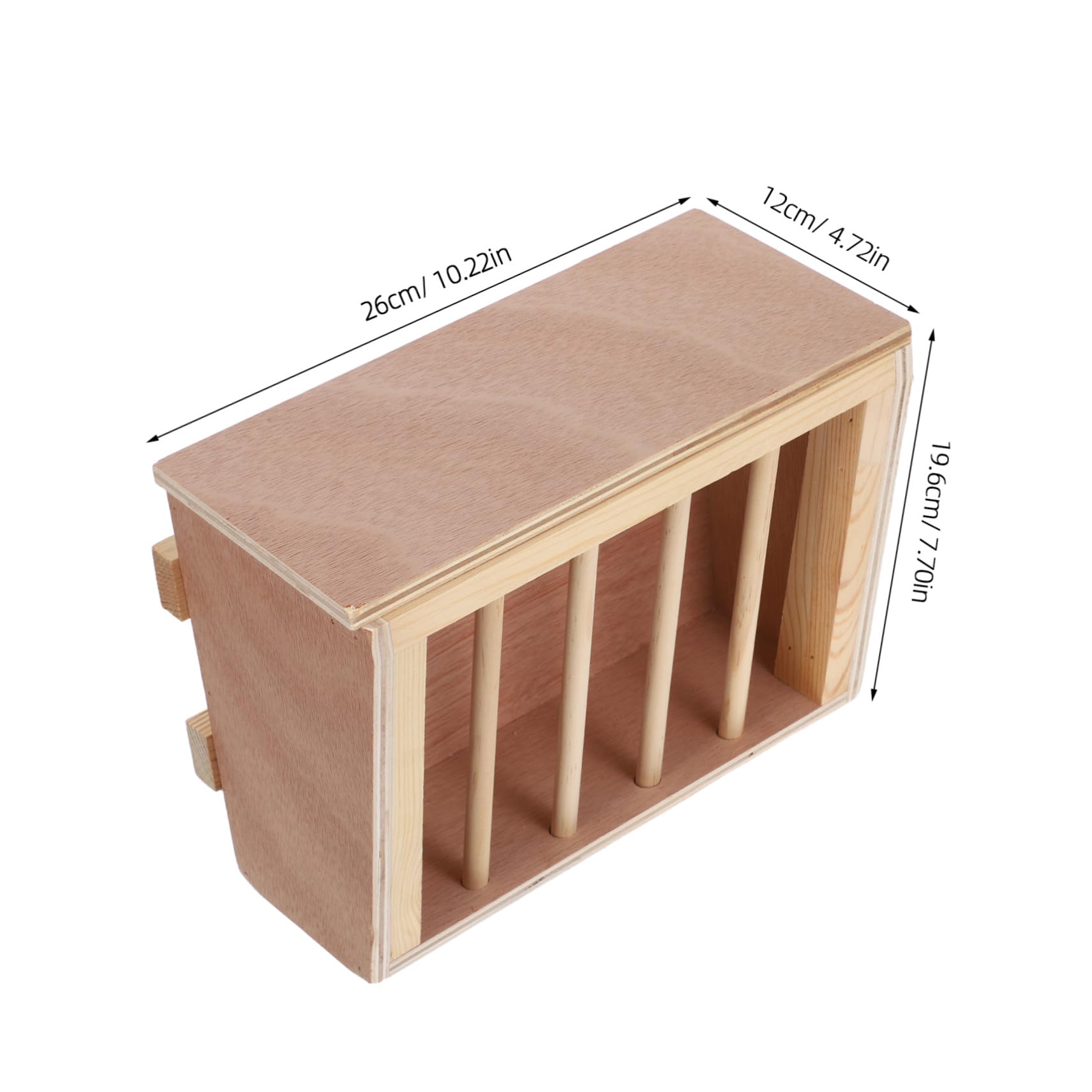 Cadre à Foin pour Lapins Cage Distributeur de Foin et Herbe pour Petits Animaux Accessoire pour Cages