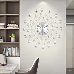 Large Wall Clock for Living Room Modern Silent Wall Clocks Battery Operated Decorative Non Ticking photo Large Wall Clock for Living Room Modern Silent Wall Clocks Battery Operated Decorative Non Ticking