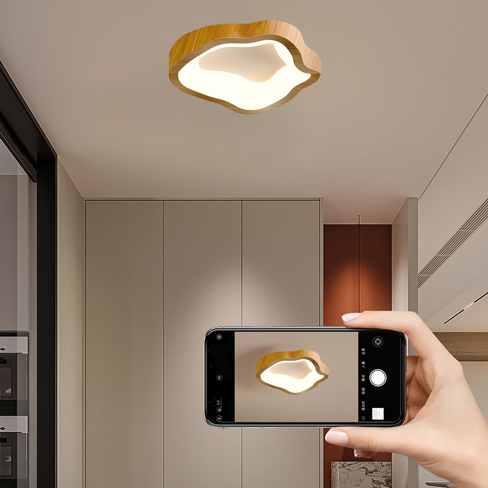 Plafonnier LED moderne, plafonnier LED de couloir, adapté à l'éclairage