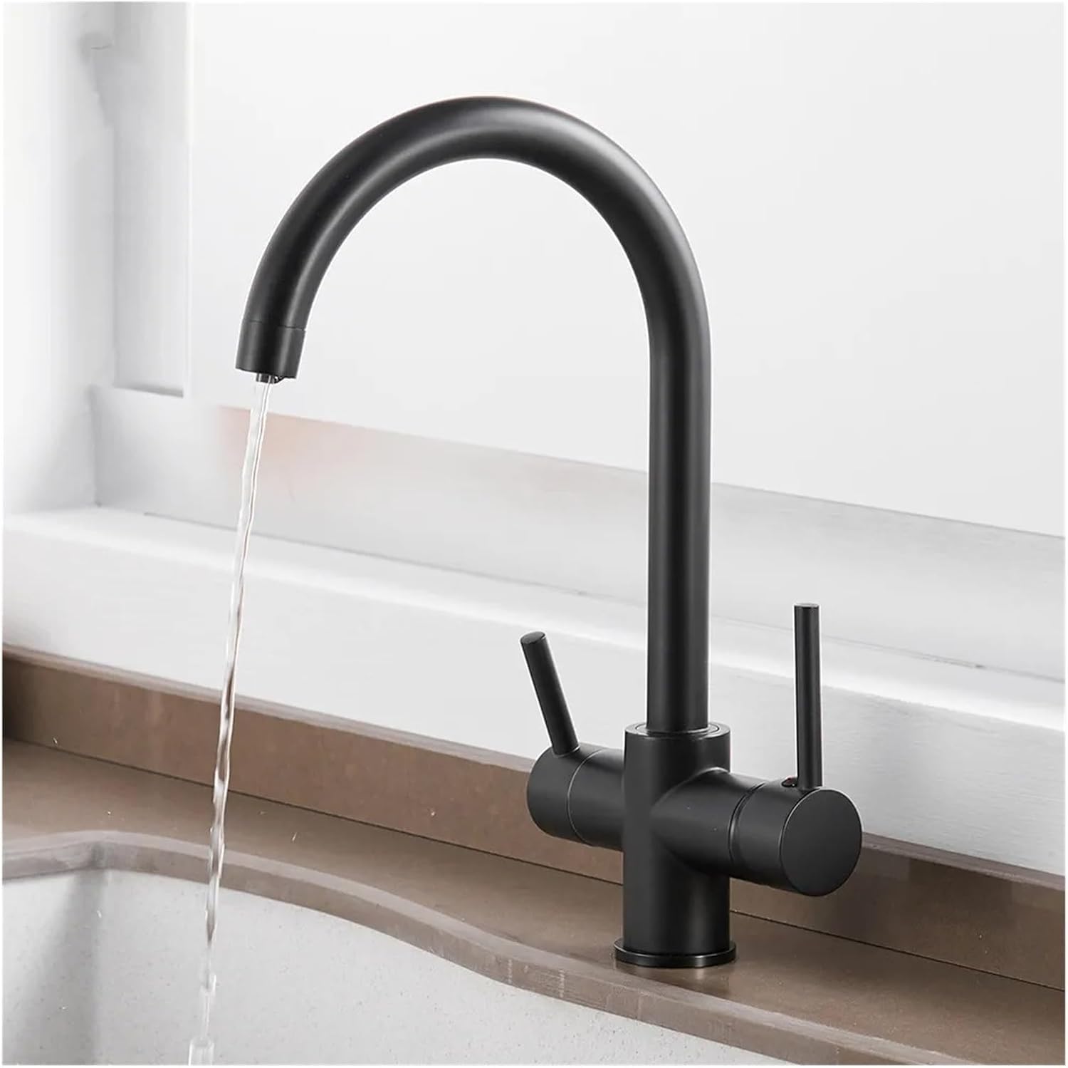 WDSOPK Kitchen Faucets Waterfilter Taps Mixer Drinking Water Filter Sink Tap Water, (1)