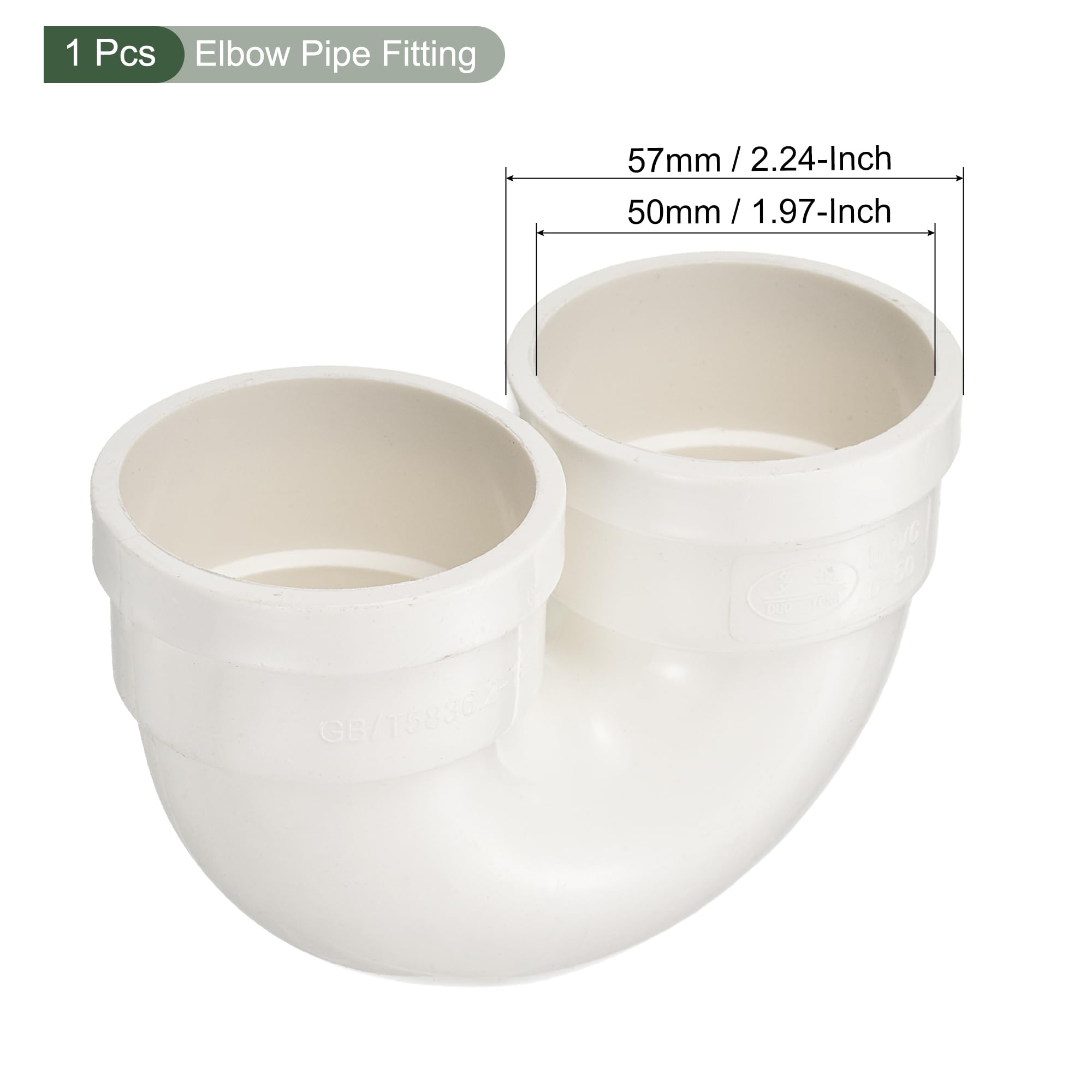 Amazon.com: YOKIVE Elbow Pipe Fitting, P-Trap Union Joint Water