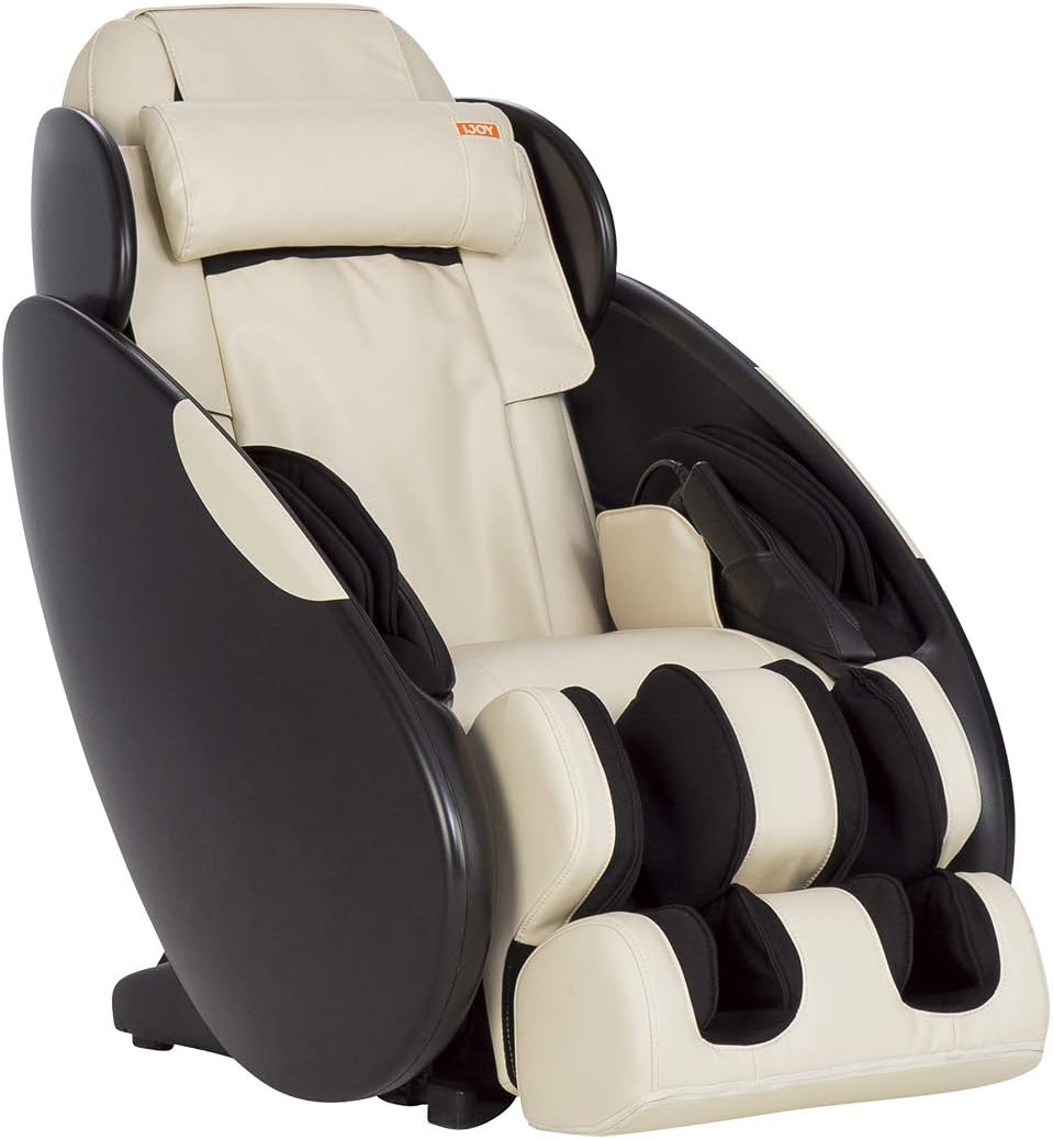 Human Touch iJOY Total Massage FlexGlide Full Body Massage Recliner Chair - Your Home Personal Massager - Targeted Compression Air Cells for Foot Calf Back & Shoulder Relief - 2 Year Warranty – Bone