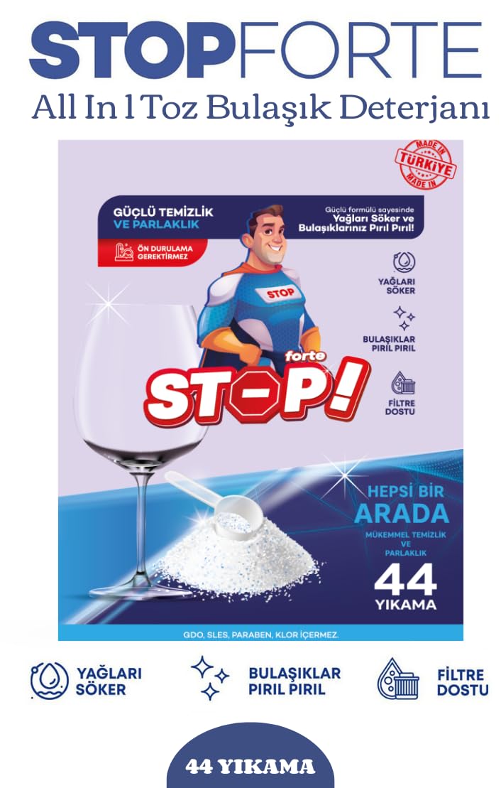 Toz Bulaşık Deterjanı