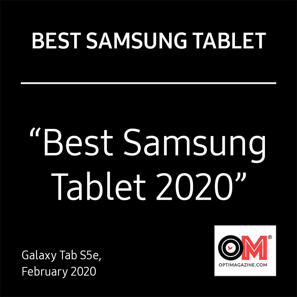 Samsung Galaxy Tab S5e, Tablet, Display 10.5" SuperAMOLED, 64 GB Espandibili, RAM 4 GB, Batteria 7040 mAh (Ricarica Rapida), LTE, Android 9 Pie, Black [Versione Italiana] SDP