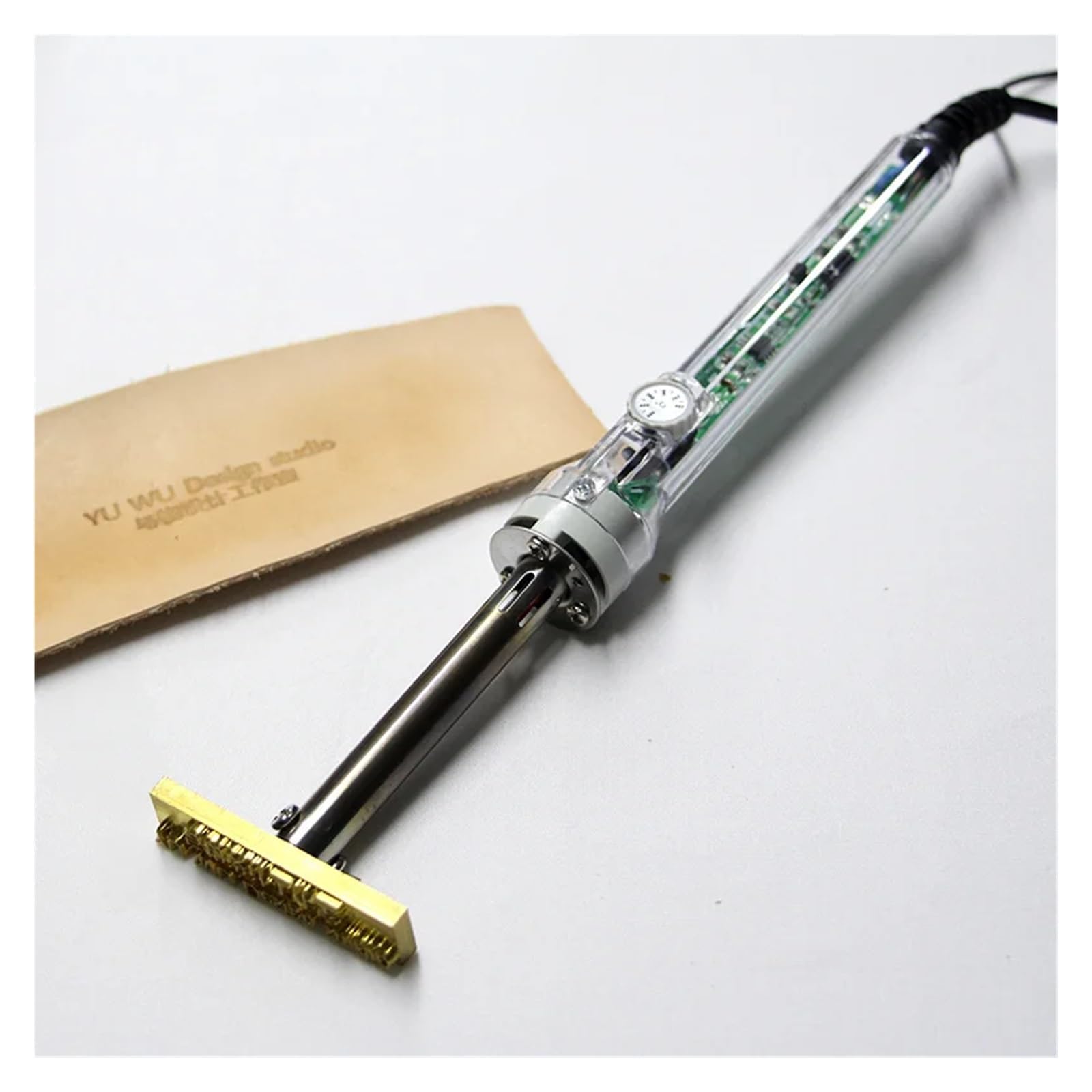 Leather Stamp Tools Heat Embosser Branding Iron Custom Logo Embossed Trademark Stamping Embossing Electric Iron 60w/150w/200w(150W)