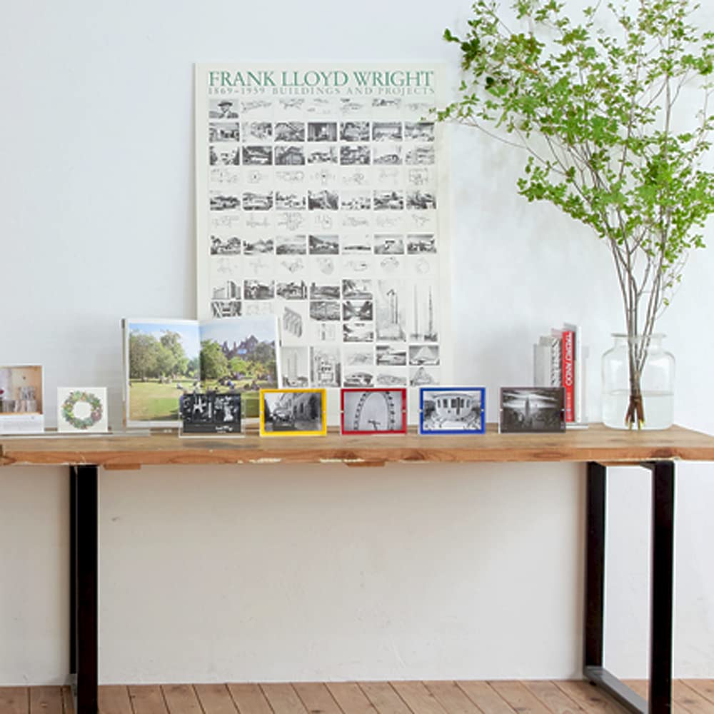 Amazon.co.jp: 【F+Tres】フォトフレーム マグネット アクリル 青