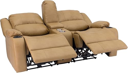 Miniatura 121 de RecPro Charles - Sofá reclinable doble de pared de 58 pulgadas, para autocaravana, con tela mejorada (color plomizo)