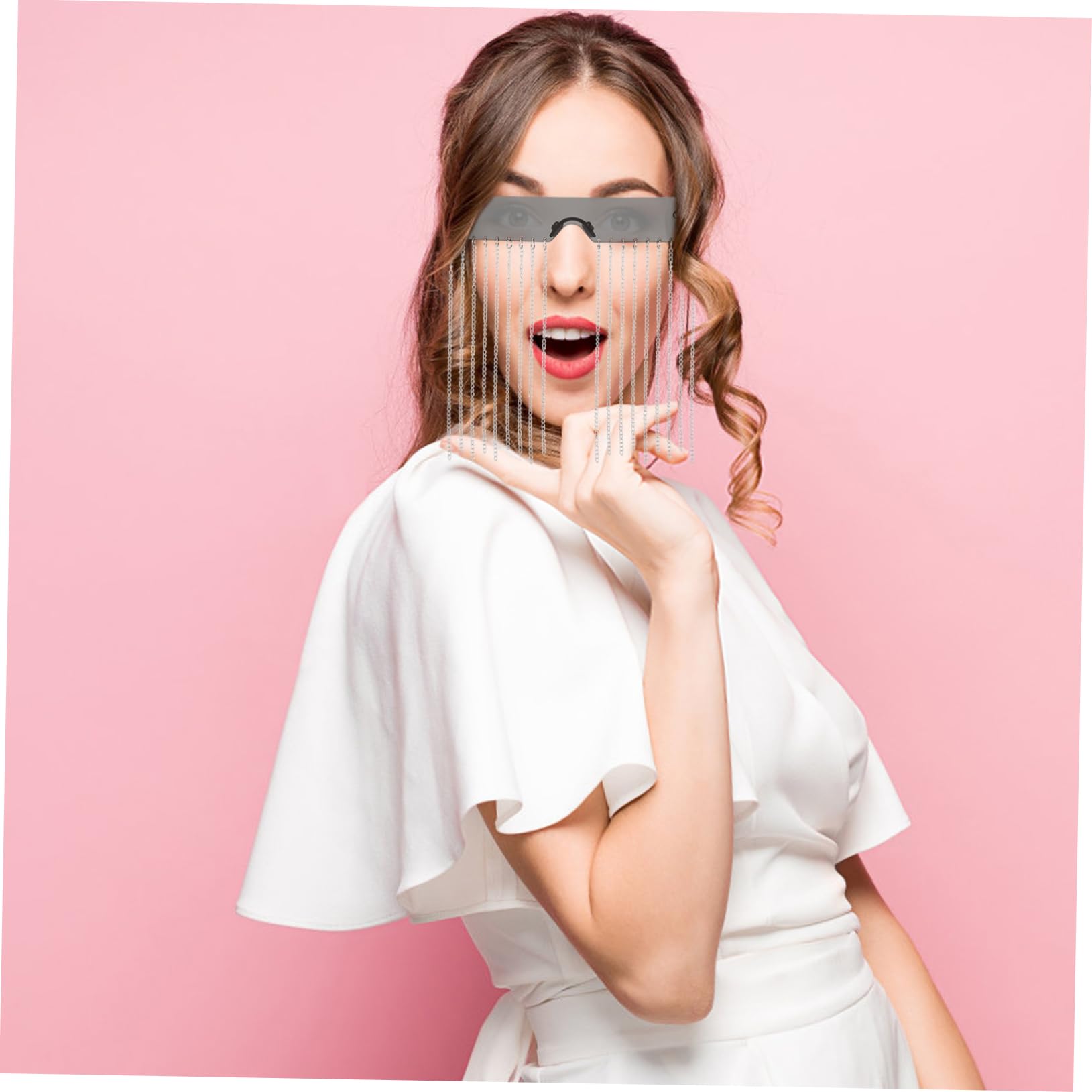 Homoyoyo Occhiali Da Sole Da Donna Occhiali Da Sole Con Nappe Occhiali Da Festa Per Adulti Occhiali Alla Moda Occhiali Da Festa Occhiali Alla Moda Occhiali Scintillanti Occhiali Da