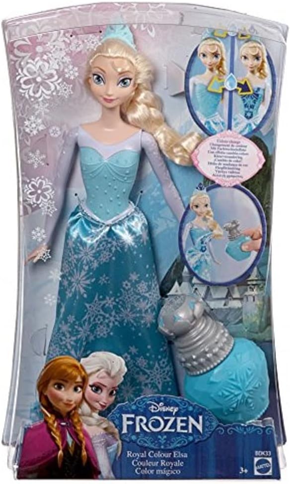 Disney Frozen Royal Color Change Elsa Doll