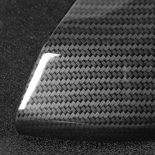 Coques de rétroviseur look carbone en ABS durable ensemble de 2 - 3