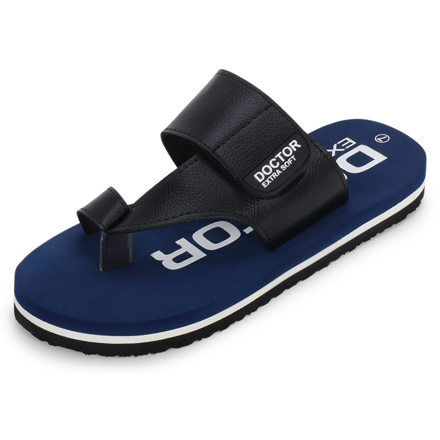 One Toe Slippers for Men Care Orthopaedic Diabetic Dr Stylish House Flip-Flop and Thump Ring Slip on for Gents & Boys D-26