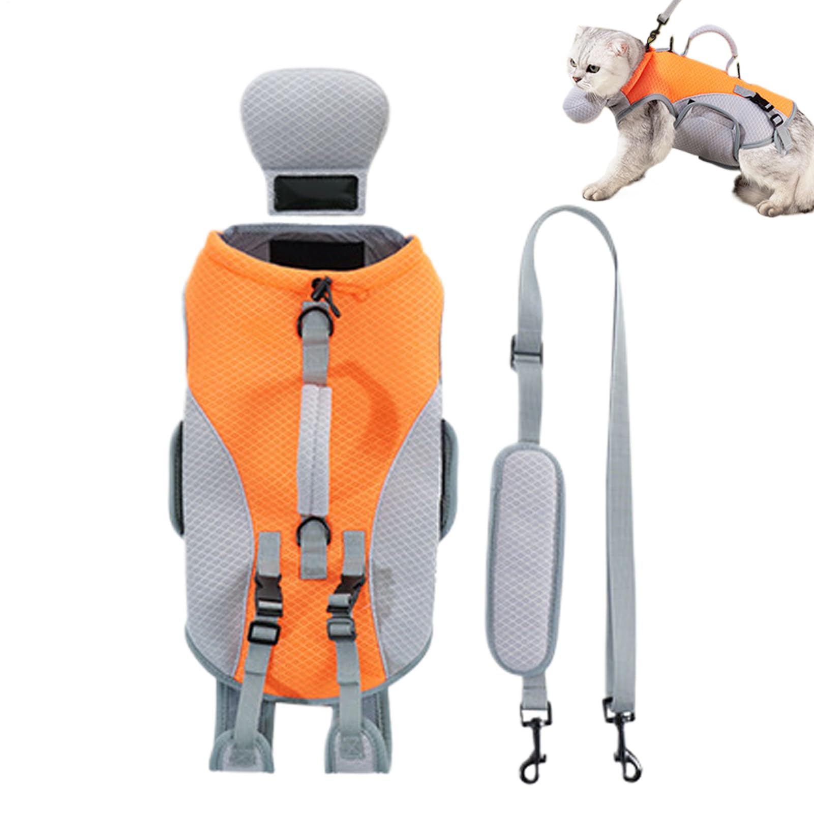 Gilet refrigerante per cani, zaino per animali domestici, borsa tote per gatti, zaino da viaggio per cani di piccola taglia, borsa portatile per animali domestici, gilet rinfrescante per avventure