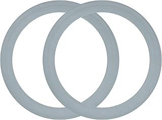 (2 Pack) Premium Blender Gasket Sealing Ring, Compatible with Osterizer and Oster Blender Replacement Parts, Rubber Oster Blender Replacement Parts, Grey Oster Blender Parts