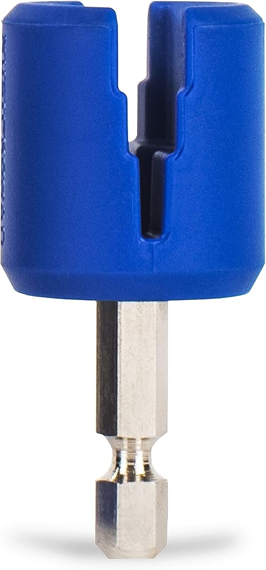 MusicNomad GRIP Drill Bit String Peg Winder Scratchfree Rubber Lined (MN220