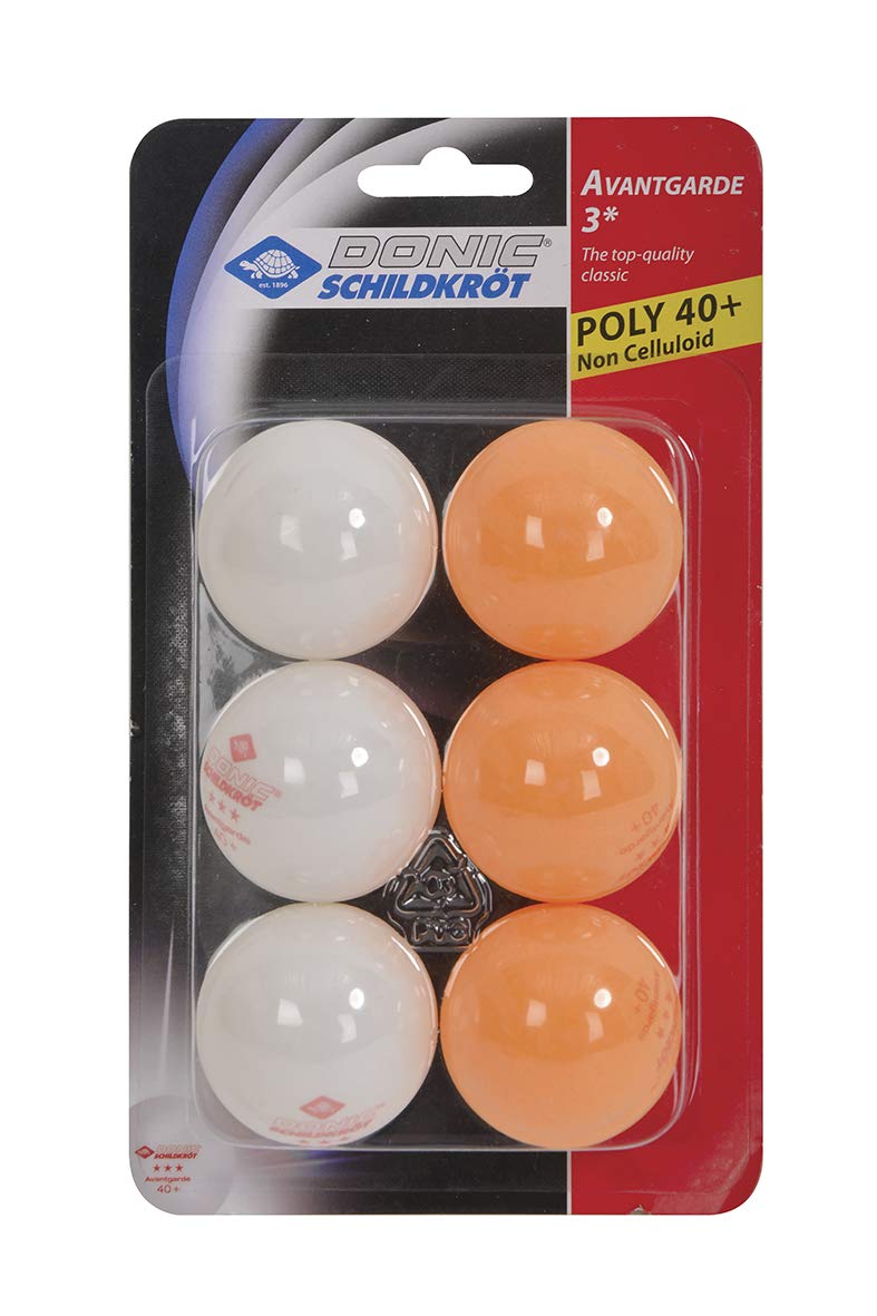 Donic-Schildkröt Table Tennis Ball 3-Star Avantgarde Poly 40+ Quality
