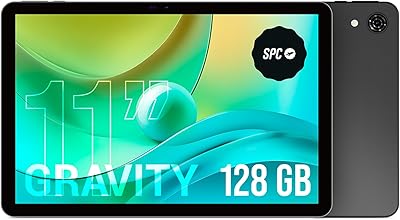 SPC Gravity – Tablet 11 pollici HD grigio | Octa-Core, 4 GB di RAM e 128 GB di m