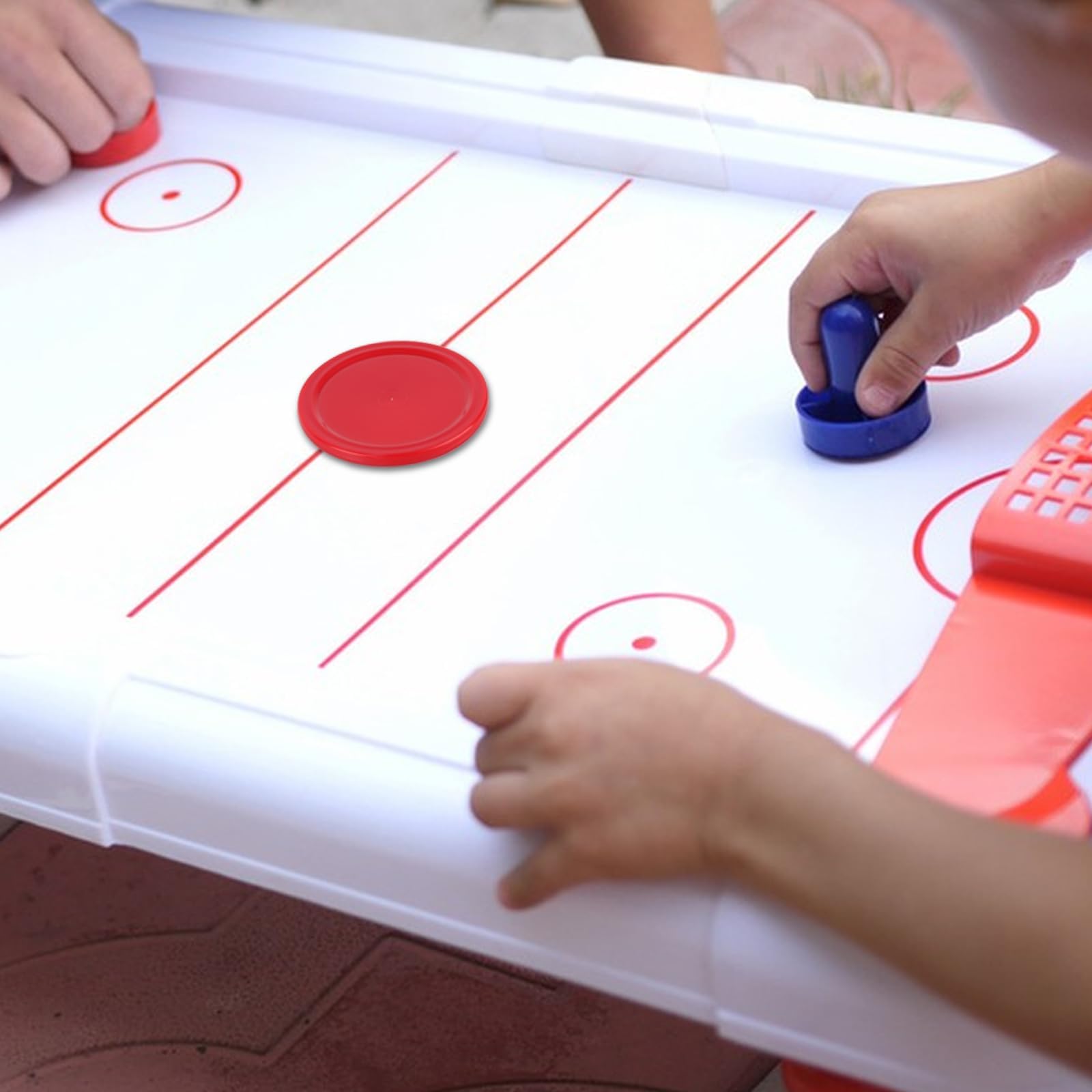 10 Pezzi di Dischi da Air Hockey, Set di Dischi da Air Hockey da 2 Pollici per Tavolo da Air Hockey