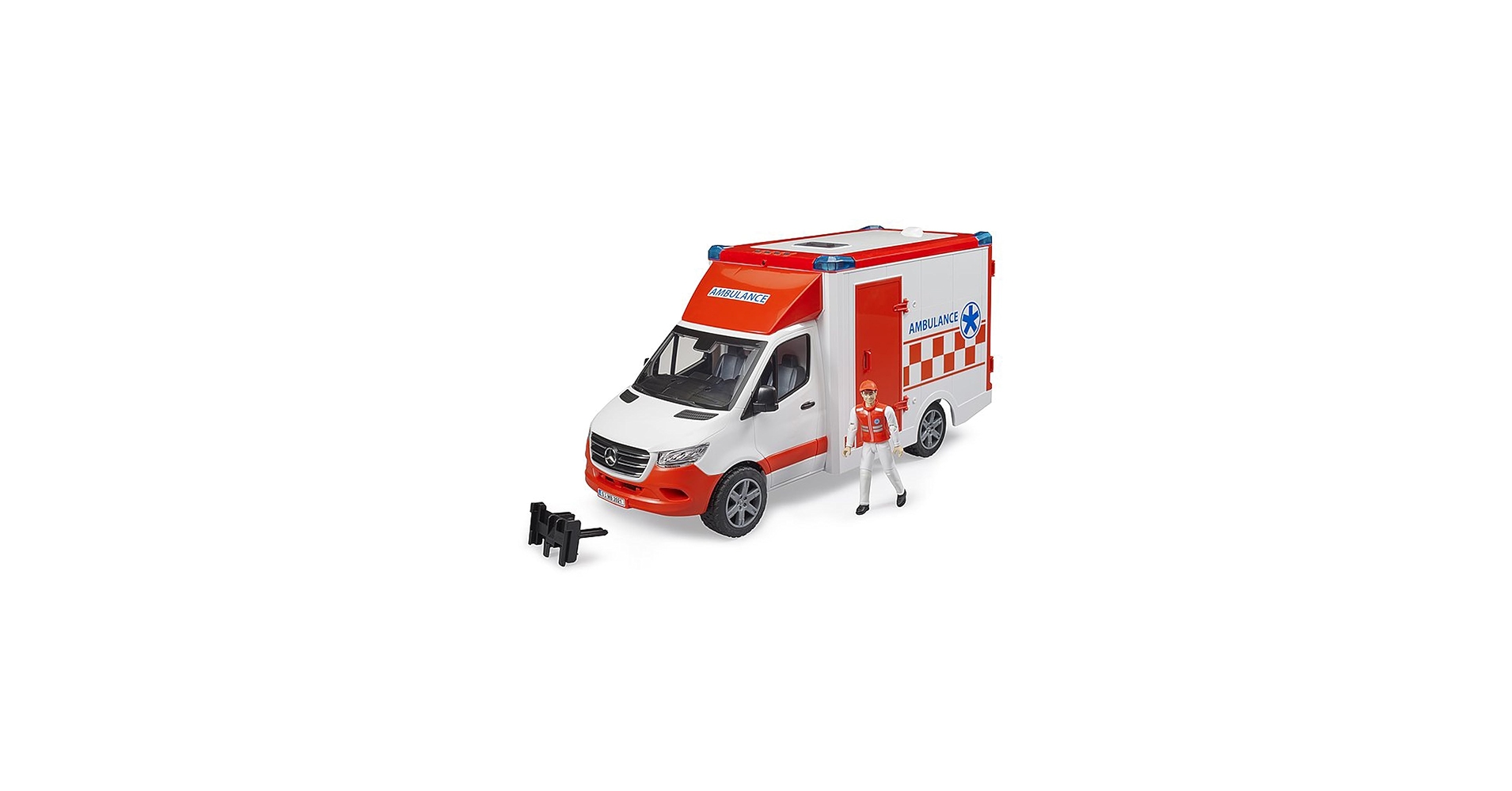 Amazon.com: Bruder 02676 MB Sprinter Ambulance with Driver